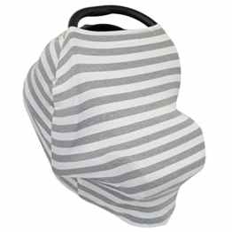 Baby-Sitz Autodecke, Himmel und Infant Stilltuch Multi Dehnbar atmungsaktiv 3 in 1 Geschenk „RAYA von kolamom