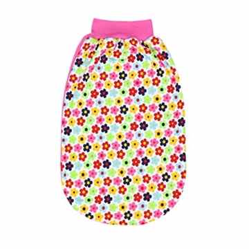 Baby Strampelsack Jungen Schlafsack mit breitem Bund Mädchen Schlupfsack 100% Baumwolle Jersey