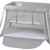 BabyGO 4501 Baby Reisebett , Spiel und Laufstall, grau