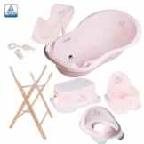 Babybadewanne (102cm) mit Stöpsel – Badewanne 102cm Badesitz Ständer WC-Sitz Töpfchen Hocker