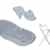 Babybadewanne + Ständer + Badesitz 102cm