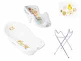 Babybadewanne + Ständer + Badesitz 102cm