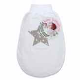 Babybay 500167 Schlupfsack mit Gurtschlitz, weiß