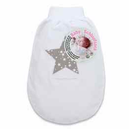 Babybay 500167 Schlupfsack mit Gurtschlitz, weiß