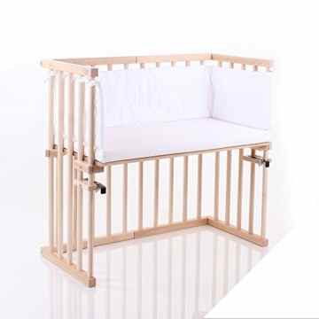 Babybay Set Standard Matratze+Nestchen für Beistellbett midi weiß