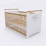Babybett Kinderbett Gitterbett Beistellbett Juniorbett Jugendbett Bett 140×70 cm