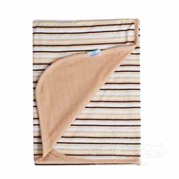 Babydecke Baumwolldecke Decke Ines 75×100 cm beige natur