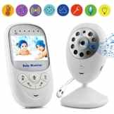 Babyphone mit Kamera, YANX 2.4″ LCD HD Baby Monitor Digitales Babyüberwachung mit Gegensprechfunktion, Nachtsicht, Temperatursensor, Eingebaute Lullabies, etc (Neues Upgrade)