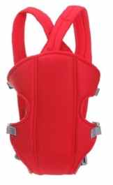 Babytrage Sling vor Tragbare Softband bag Kind Rückenpolster (rot) + Hut