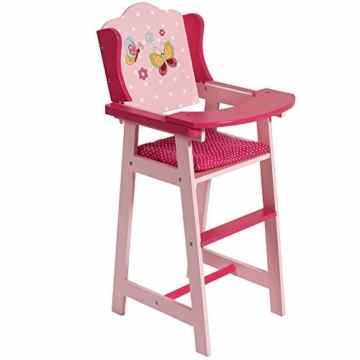 Bayer Chic 2000 501 90 – Puppen-Hochstuhl Papilio, pink
