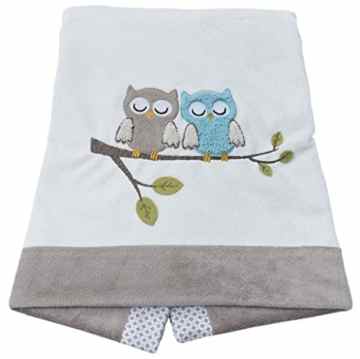 Be Be´s Collection Schmusedecke 75×100 cm Eulen