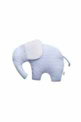 Bellybutton Kids 1172500-90624 Knistertier-Elefant, hellblau gestreift