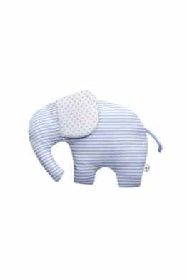 Bellybutton Kids 1172500-90624 Knistertier-Elefant, hellblau gestreift