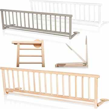 Bettgitter / Bettschutzgitter ROCCO (Aus Massivholz) Baby Kinder