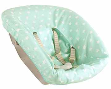 Bezug bei Ukje für Newborn set Stokke Tripp Trapp – Mintgrün mit Weissen Sterne