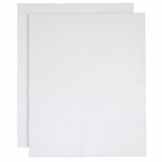 Bierbaum Betteinlage 2er-Pack Molton weiss Größe 40×50 cm