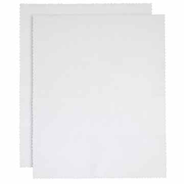Bierbaum Betteinlage 2er-Pack Molton weiss Größe 40×50 cm