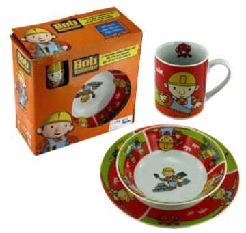 Bob der Baumeister Frühstücksset, 3 teilig