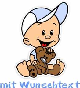 Bunte Babyaufkleber Kinderaufkleber, viele schöne Motive zur Auswahl