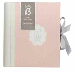Busy B Baby B Babytagebuch Mädchen Dieses wunderschöne Erinnerungsbuch ist voll von Steckfächern, Erinnerungshilfen, Stickern und Ideen, pink
