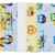 ByBoom® – Moltontücher – Flanellwindeln – Spucktücher – Bunt – 70×80 cm – 5er Pack, 100% Baumwolle – kuschelig – weich; MADE IN EU