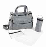 CHIC 4 BABY 405 34 Wickeltasche Luxury, grau
