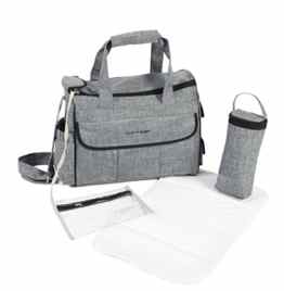 CHIC 4 BABY 405 34 Wickeltasche Luxury, grau