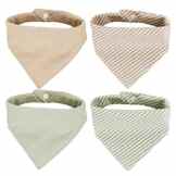 CalMyotis® Baby Lätzchen Spucktuch Mit Druckknöpfen Multifunctional