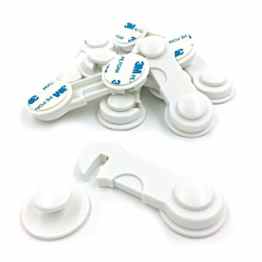 CalMyotis® Kindersicherung Türsicherung Schranksicherung Schubladensicherung Kindersicherheit (8 Stück)