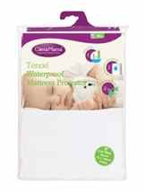 Clevamama 7804 Kinderbett Matratzenschutz, Tencel, 90 x 40 cm
