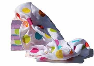 Clevere Kids Mulltücher Candy Colours Set 6 Stück Spucktücher Mullwindeln