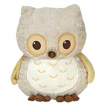 Cloud b Sunshine Owl Natural – Einschlafhilfe Eule – Kuscheltier mit Sound Sunshine Eule