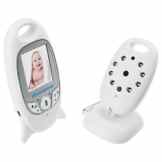 Comforkoo Baby Monitor,Babyphone mit Kamera Baby Überwachung Digital dual Audio Funktion wireless Baby Monitor (Temperatursensor, Schlaflieder, Nachtsicht, Gegensprechfunktion), 2.0 Zoll LCD