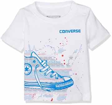 Converse Baby-Jungen T-Shirt Sneaker Splatter Tee