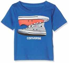 Converse Baby-Jungen T-Shirt Sneaker Stack Tee Soar
