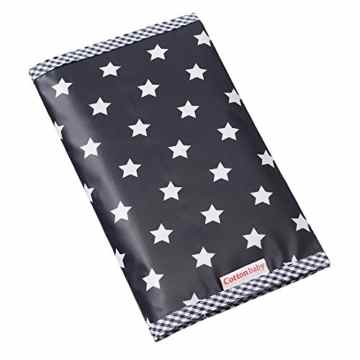 Cottonbaby Wickeletui Windeltasche Wachstuch Sterne div. Farben