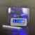 Creative-USB / batteriebetriebene Message Board Alarm Clock Table Clock LED-Blaulicht Clock Fluorescent Message Board Wecker-Digital-Kalender Tischuhr mit drei Gruppen von Alarm und Snooze-Funktion (Blaues Licht)