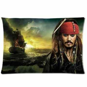 Custom Pirates of the Caribbean Pillowcase Standard Size Design Cotton Pillow Case