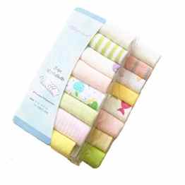 CuteOn8 Pack Weicher Baumwolle Waschlappen,Gelegentliche Farbe