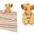 DISNEY DER KÖNIG DER LÖWEN SIMBA KUSCHELDECKE MIT SIMBA CA. 30 CM PLÜSCHTIER FÜR BABYS THE LION GUARD SIMBA PLUSH BLANKIE