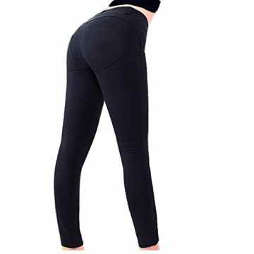 DODOING Hosen Frauen Push Up Hosen Hüfte Bodybuilding Leggings Elastische Taille Fitness Yogahose Laufhose Jogginghose