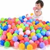 Da.Wa Bällebad Bälle Plastikbälle Kinderbälle Kunststoffbälle Ball für Bällebad-Pool Plastikbälle Babybälle Ø 5.5 cm, Menge:100