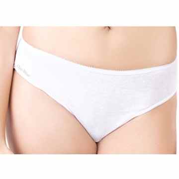 Damen Einmal Slip aus Baumwolle (5er Pack) -Super Premium Qualität Ultra-Leicht Einweg-Unterwäsche für Krankenhaus Mutterschaft Reise Spa