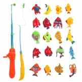 Demiawaking Fisch kindermagnetisches Magnet Fischen Kinder eared pädagogisches Spielzeug