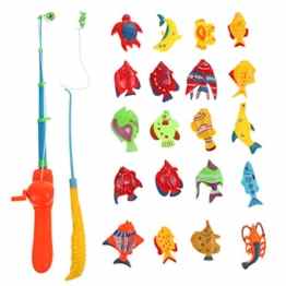 Demiawaking Fisch kindermagnetisches Magnet Fischen Kinder eared pädagogisches Spielzeug