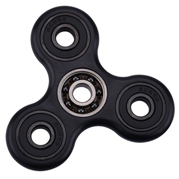 Der Evg – Dekompression – Rotation Der Finger Auf Fingerspitzen Kreisel Auf Seinem Spielzeug – Hand，ADHS, Angstzustände Und Autismus Erwachsene Kinder (Schwarz)