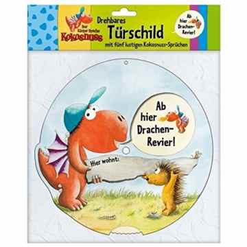 Der kleine Drache Kokosnuss – Türschild
