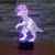 Dinosaurier 3D bunte Lichter LED Lampe Acryl Vision Stereoskopische 3D Touch Lampe Nacht Licht bunte Steigung Lampe