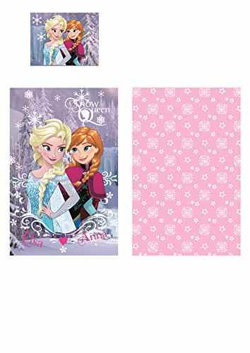 Disney Frozen Die Eiskönigin Baby Bettwäsche 90×140 cm (Oeko Tex Standard 100)