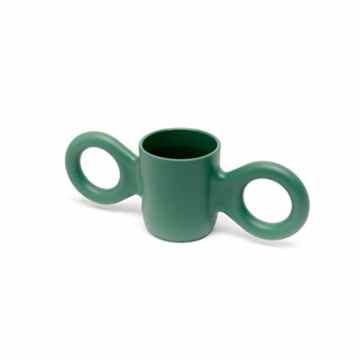 Dombo Tasse mit großen Henkeln (grün)